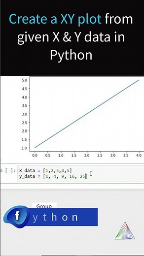 Learn to create a XY plot quickly in Python.