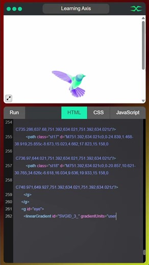 Bird | HTML SVG CSS