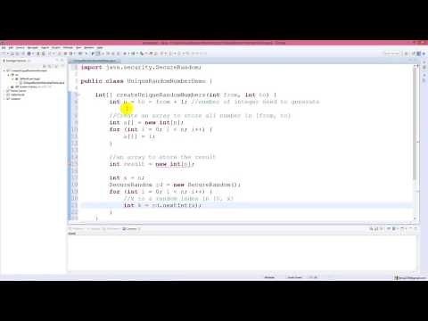 Best way to create a list of unique random numbers in Java