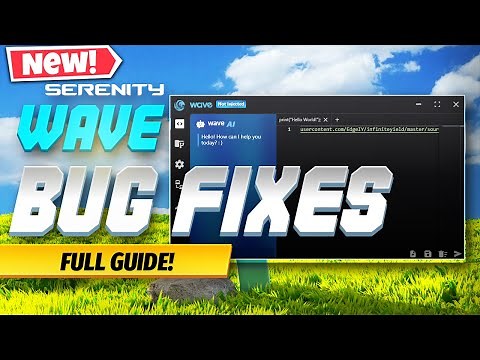 Roblox Wave Executor - UPDATED Bug Fixes Guide!