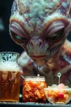 Alien Discovers Fermented Foods 👽🫧 | Fizzing & Bubbling ASMR