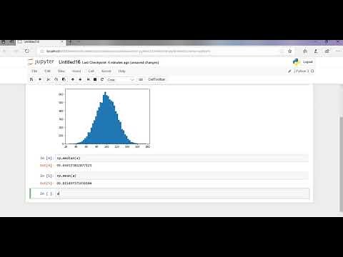 Statistics with python | calculation of mean median and mode|plotting histogram with python