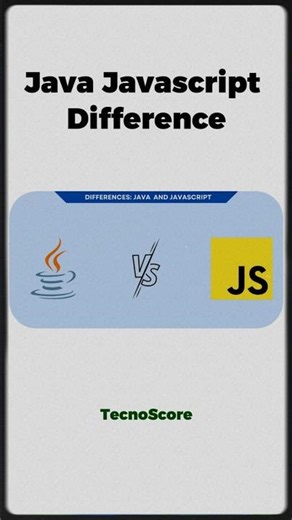 الفرق بين Java و JavaScript | شرح مفصل عن اللغتين | TecnoScore