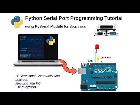 Python Serial Port Communication Between PC and Arduino Using PySerial Library