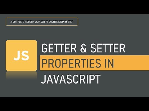 Getter and setter properties in JavaScript
