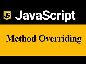 Method Overriding in JavaScript (Hindi)
