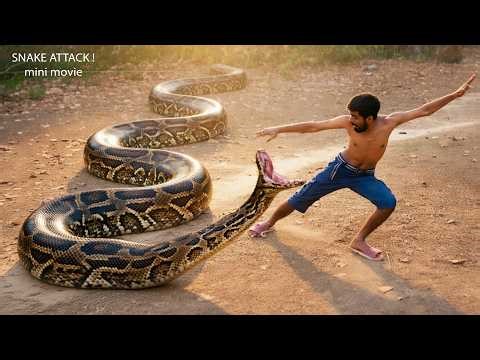 Giant Python Attacks Hunters : Real Life Horror 11 !