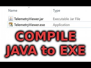 How to Compile Java Programs into EXEs