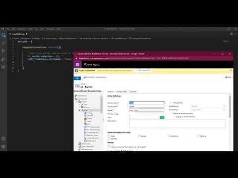 Link JavaScript Action with Ribbon Button - Dynamics 365 || Navigate on Button Click