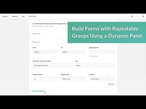 Nested Dynamic Panels – Create Repeatable Question Groups in SurveyJS | Custom Form Builder