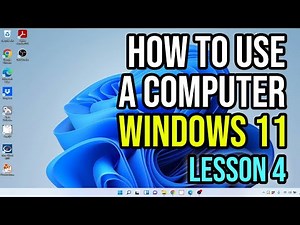 How To Use A Computer Windows 11 For Beginners