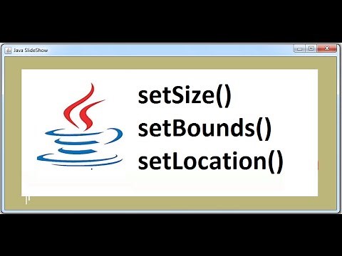 GUI APP-5 How to set Size and Alignment of a JFrame - java Swing