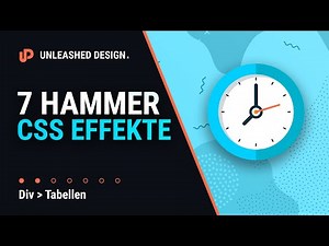 😳 7 CSS Animationen in je ⏱ einer Minute! 👍 [TUTORIAL]