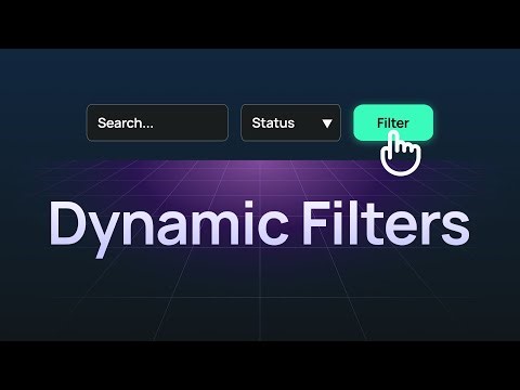 Using filters to dynamically display content (Airtable example Part 1)