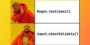 Lean on the web platform to validate emails