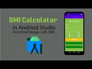BMR Calculator App with Java Language in Android Studio | BMI Calculator App | Part 1