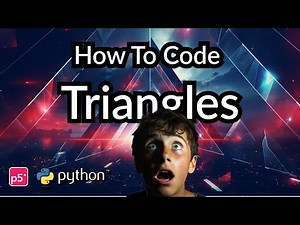 Coding Triangles with P5 Python | Coding For Kids