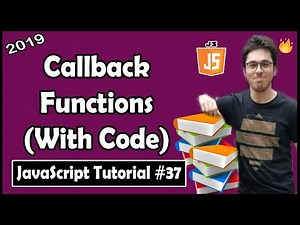 Callback functions in javascript | JavaScript Tutorial In Hindi #37