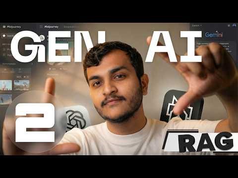 Generative AI Full Course (Part 2) | Document Loaders, Text Splitters, Vector DB, RAG & LangChain