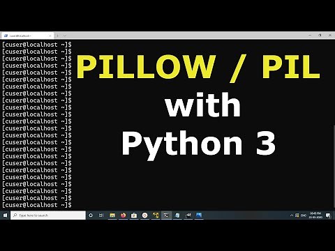 How to Install PILLOW / PIL on Python 3