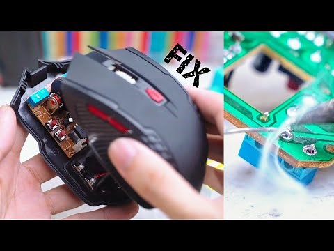 Fix A Broken Mouse Clicker (Double Clicking Button Repair)