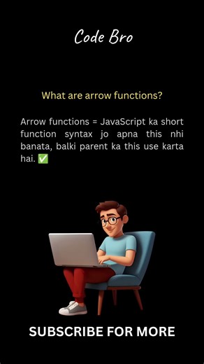 What are Arrow Functions in JavaScript? | ES6 Arrow Function Explained
