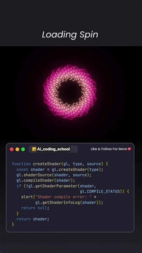 Loding Spin Animated page using 👉JAVA SCRIPT 👈 Thanks for watching👀 #coding #tranding