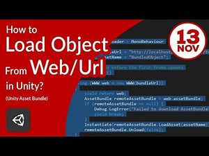 How to load an object (Unity Asset Bundle) from web server or url in Unity dynamically on run time