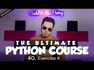 Exercise 4: Secret Code Language | Python Tutorial - Day #40