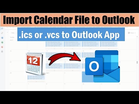 How to Import Calendar File to Outlook | Easy Guide for .ics & CSV Files (2025
