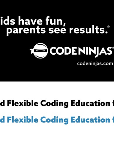Fun and Flexible Coding Education for Kids. A world where kids write the code. At Code Ninjas, kids don’t just play games — they learn how to build them. From coding and robotics to Minecraft and Roblox game development, our programs help kids turn their love for technology into real skills. Along the way, they build creativity, problem-solving, and confidence. Kids start with the basics and progress step by step, creating their own projects while learning how technology really works. Because th