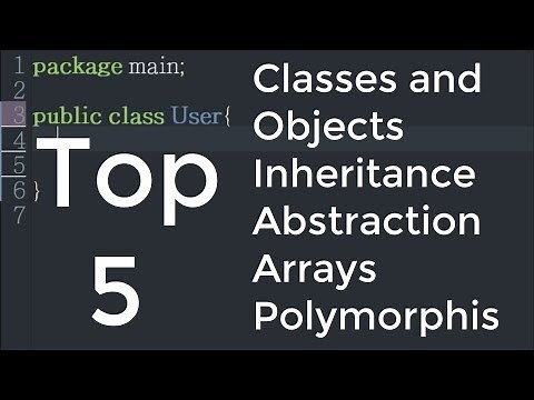 Top Five Basic Programming Concepts of Object-Oriented Java - Six Minute Refresher!