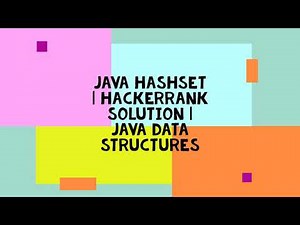 JAVA HASHSET | HACKERRANK SOLUTION | JAVA DATA STRUCTURES