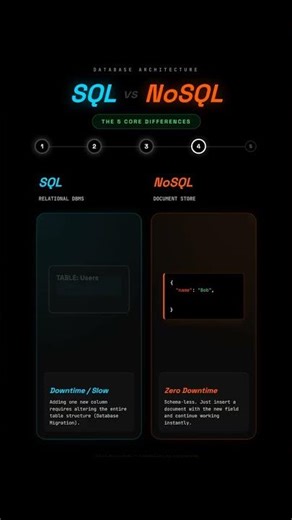 SQL vs NoSQL: The 5 Core Differences Visualized