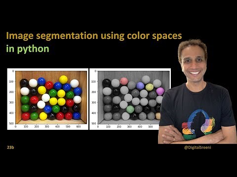 23b - Image segmentation using color spaces​ - in python