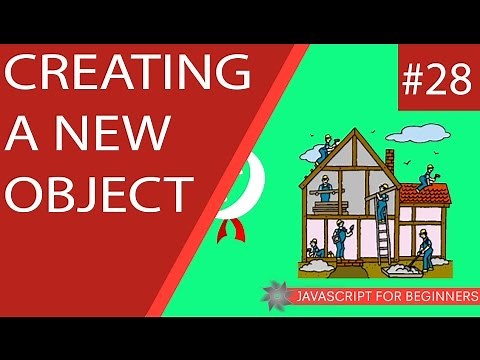 JavaScript Tutorial For Beginners #28 - Creating a new JavaScript Object