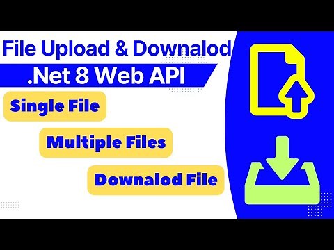 how to file upload and downlaod in .net core 8 web api