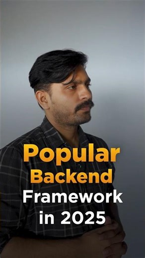 🔥Popular Backend Frameworks in 2026 #shorts #simplilearn