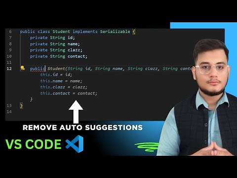 How to Disable Auto Suggestion in VS Code || Turn Off Auto Suggestions in VS Code (Step by Step)