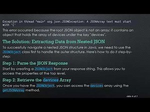 How to Read a Nested JSON List in Java