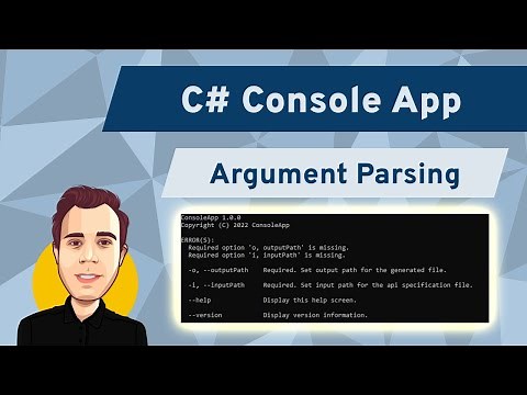 CommandLineParser - How to Parse Console Arguments | .NET