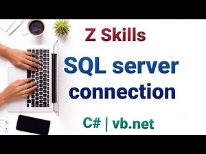 SQL Server Connection String | C# vb.net connection with sql server | connection string #sql