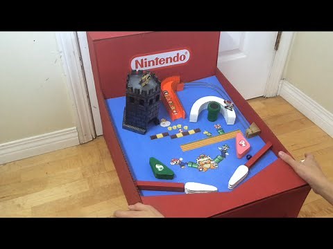 DIY Cardboard Pinball Machine