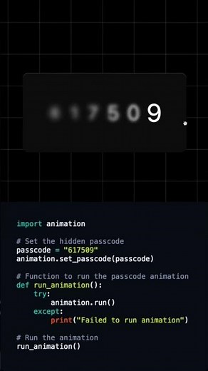 🎥 Smooth Animation in Python Made Easy! 🐍🔥
