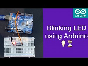 How to build a single LED Blinking Circuit using Arduino - #arduinocircuit #digitalelectronics
