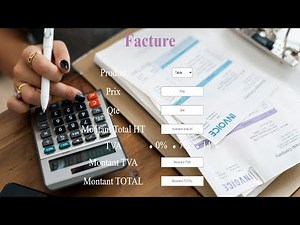 How to program an Invoice using JAVASCRIPT- كيفية برمجة فاتورة ياستعمال الجافا سكريبت