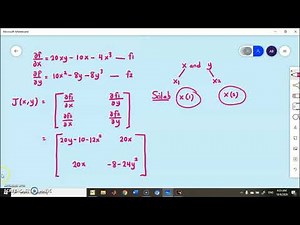 Scilab Programming in Solving System of Nonlinear Equations using Newton method