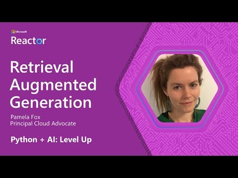 Python + AI: Retrieval Augmented Generation