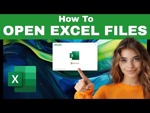 How to Easily OPEN EXCEL Files (With or Without Excel) - for Beginners