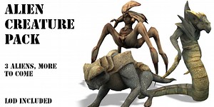 Alien Creature Pack